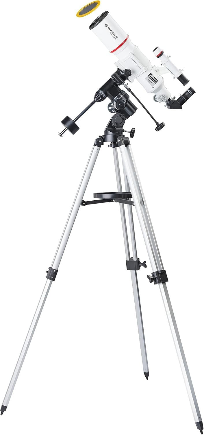 90mm Refractor Telescope 500mm Focal Length with EQ3 Mount Setup