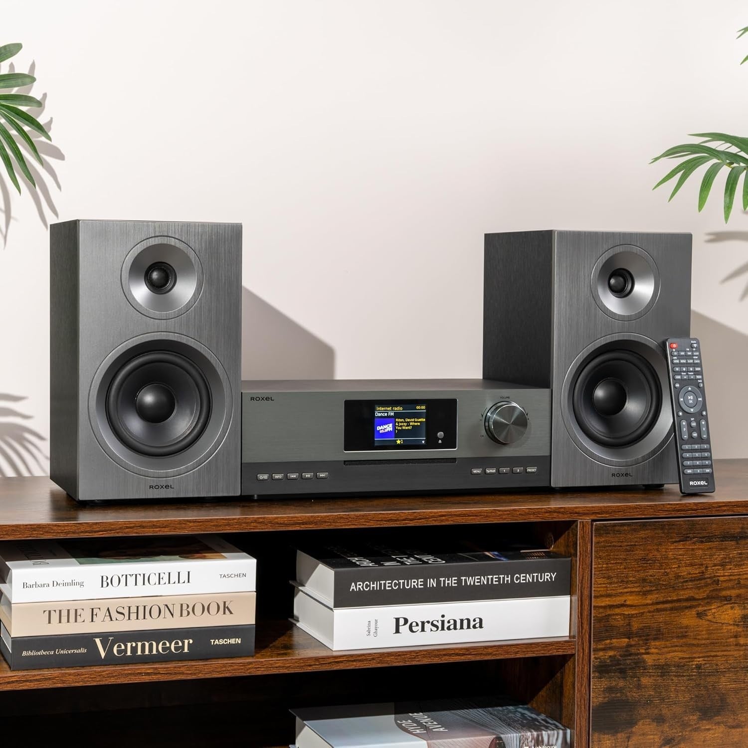 100W WiFi HiFi Stereo System | CD Player Bluetooth DAB+ Radio | HDMI USB AUX