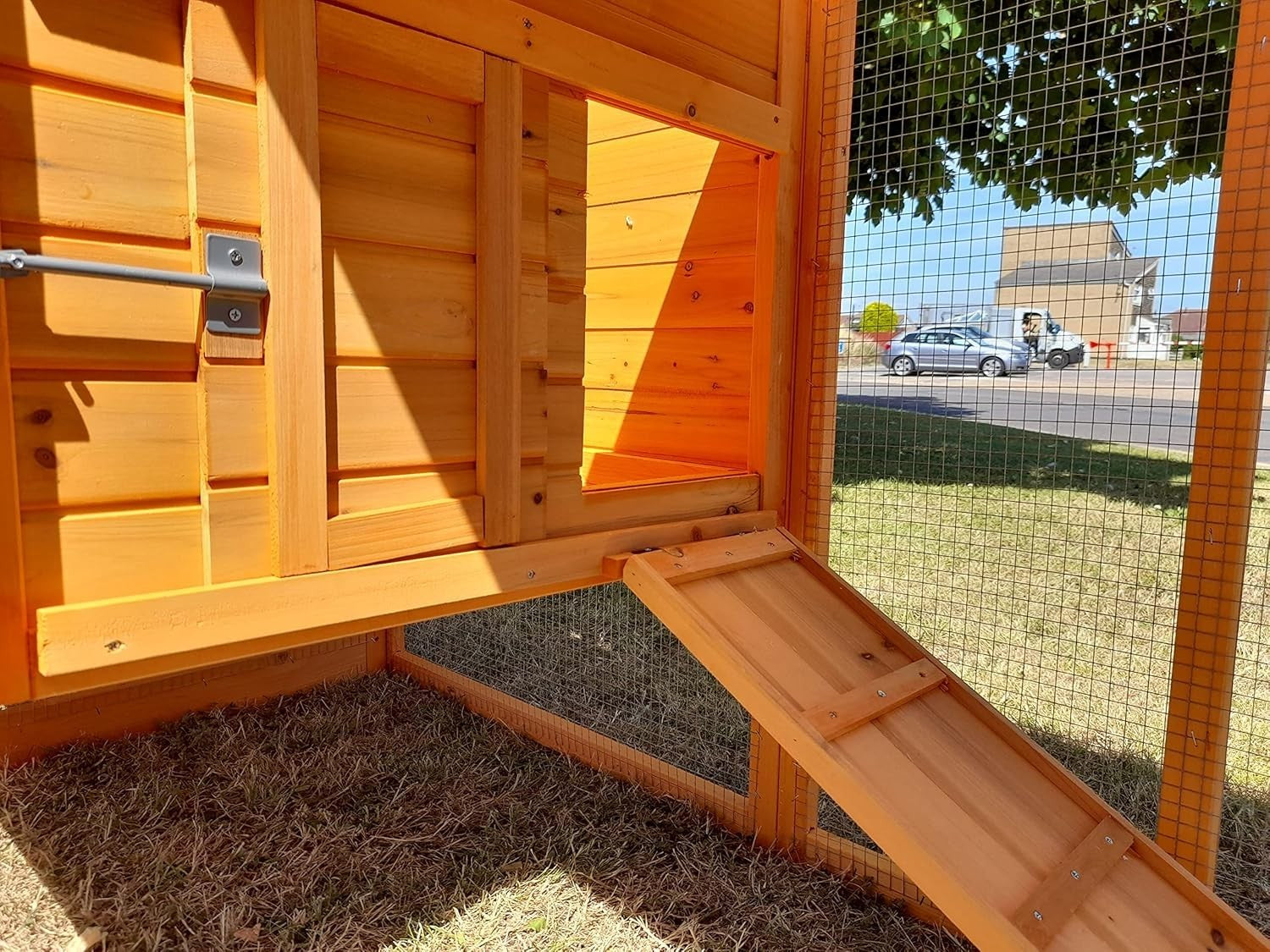 12.5ft Large Wooden Chicken Coop 390cm Hen House