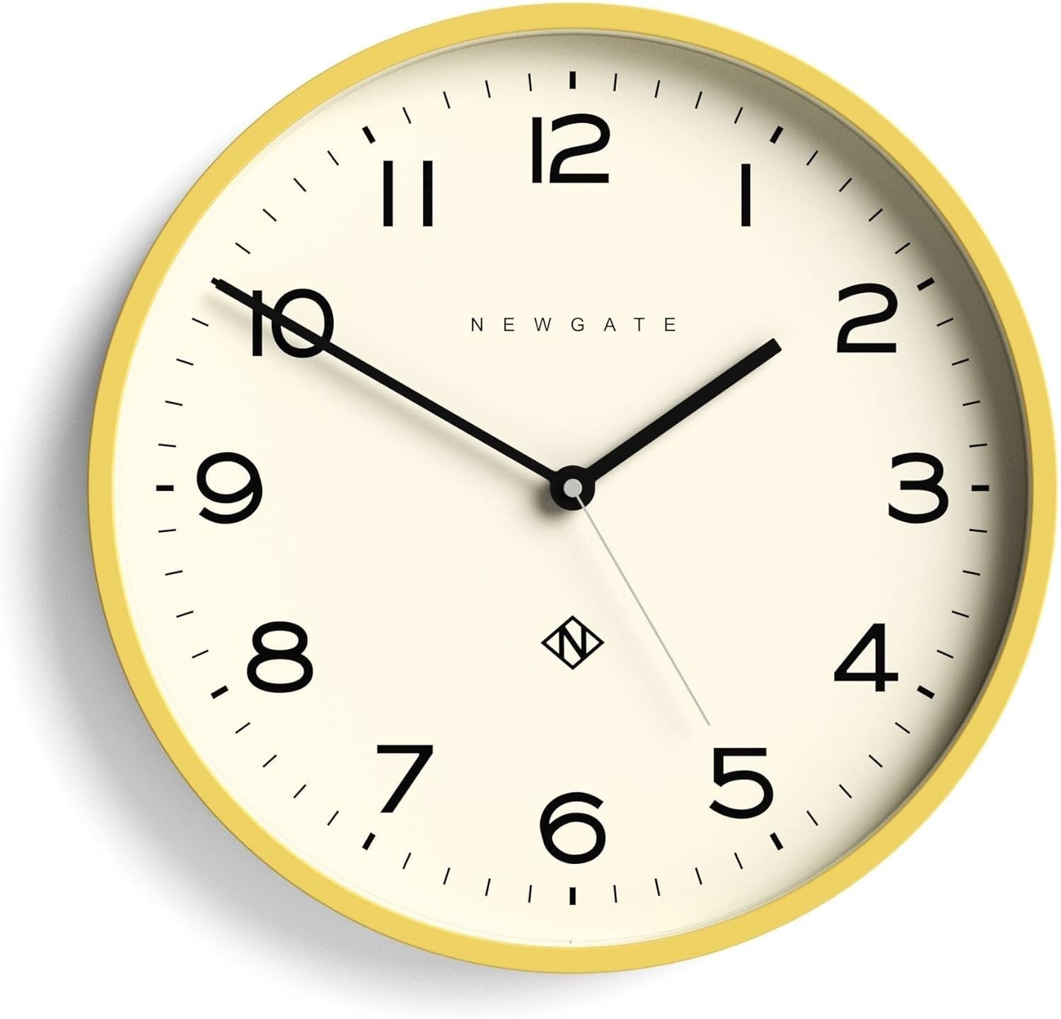 Modern Wall Clock 37cm Silent Non-Ticking Battery Kitchen Office Decor