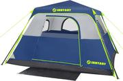 4/6 Person Instant Pop Up Camping Tent Cabin 60s Setup