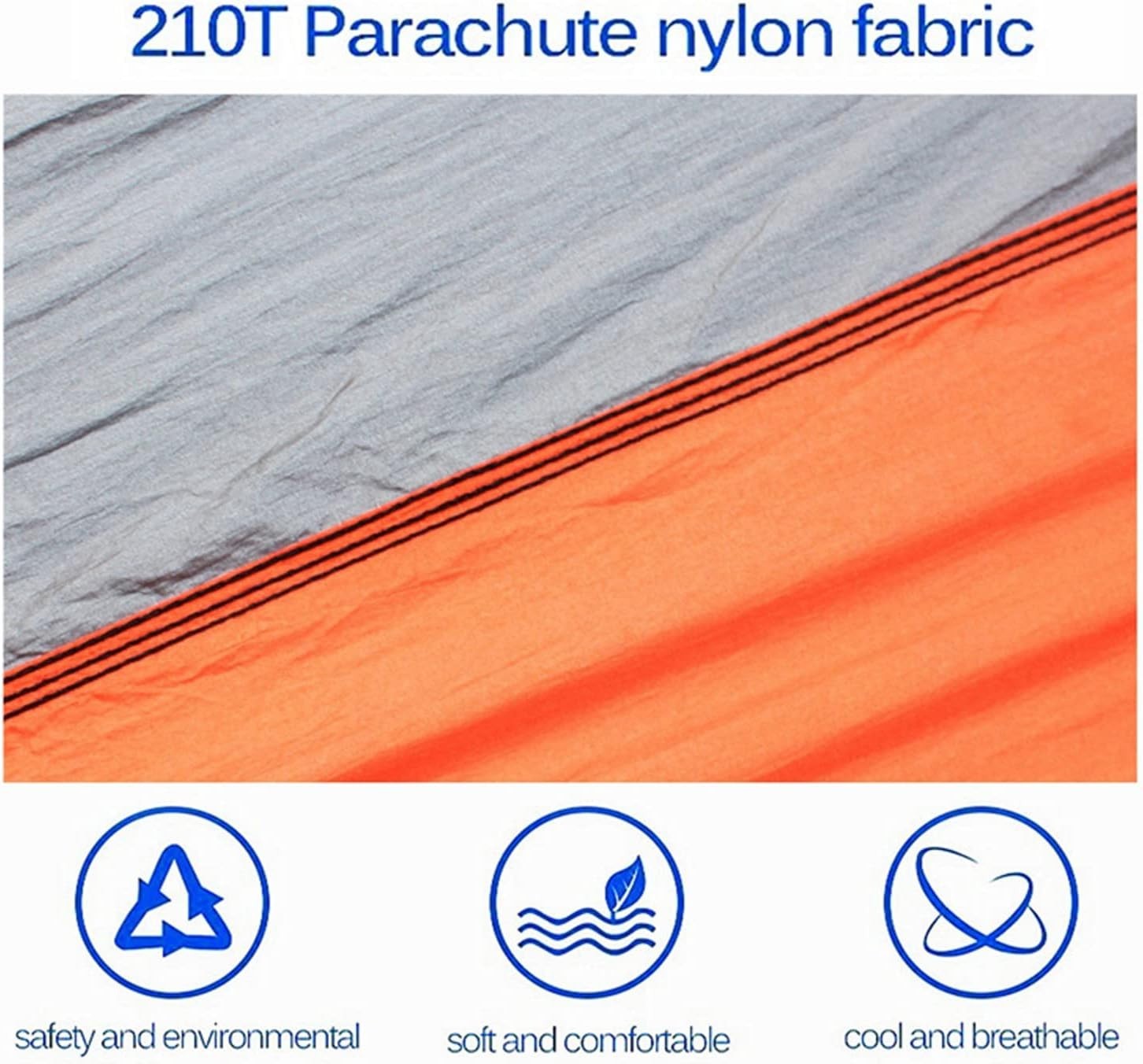Camping Hammock 2-3 Person XL | 120"x78" Lightweight, Tree-Friendly, 300kg