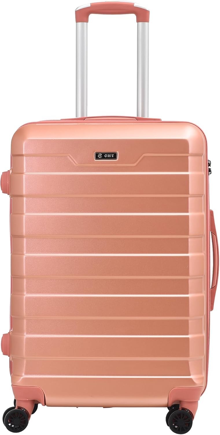 Hard Shell Medium Suitcase 24” Lightweight TSA Lock Spinner Wheels