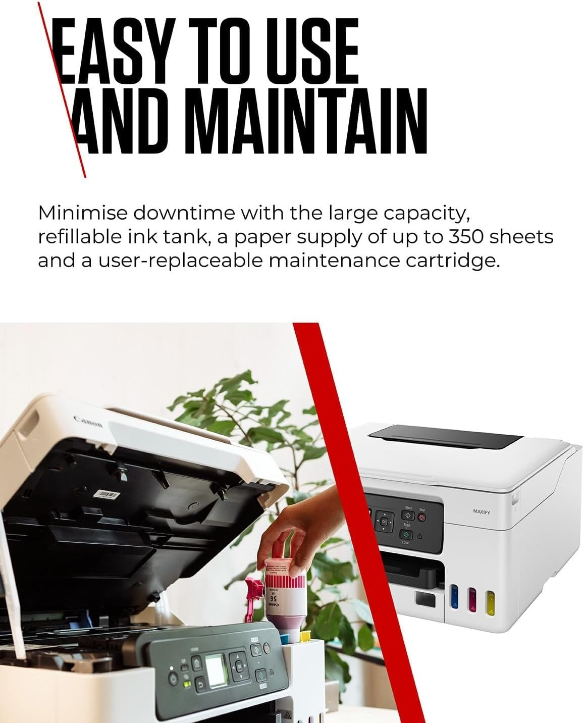 A4 Colour MegaTank Inkjet Printer 3-in-1 Wireless Auto Duplex GX3050