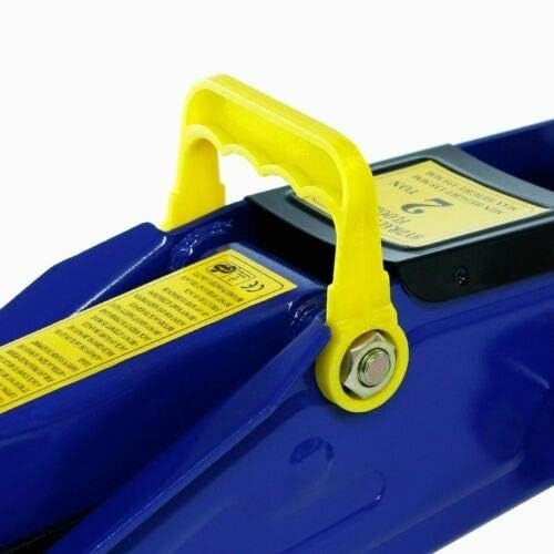 2 Ton Low Profile Trolley Jack Quick Lift 135–320mm Heavy Duty w/ Handle & Case