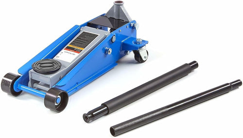 3 Ton Hydraulic Trolley Jack Dual Piston 120–460mm Heavy Duty Car Lift Alloy