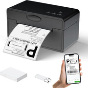 Bluetooth Thermal Shipping Label Printer – 4x6 Wireless for Mobile