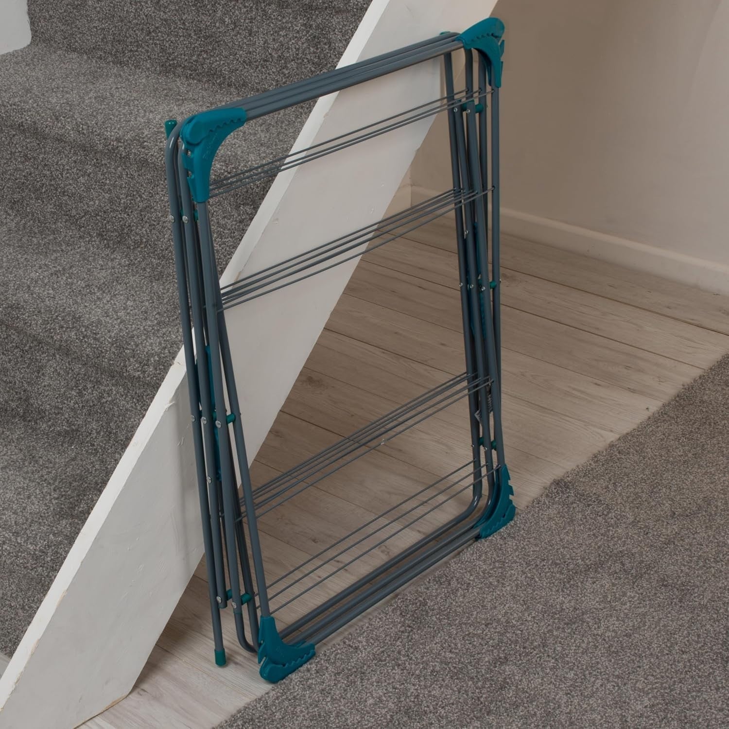 3-Tier Foldable Clothes Airer & Radiator Rack – Indoor Laundry Drying Stand