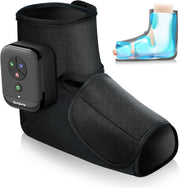 Cordless Foot Massager with Heat & Compression, Portable Pain Relief Boot