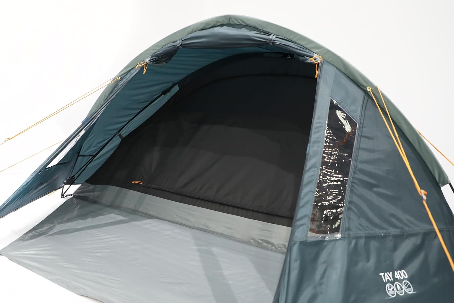 4 Person Dome Camping Tent 3000mm Waterproof Porch Festival
