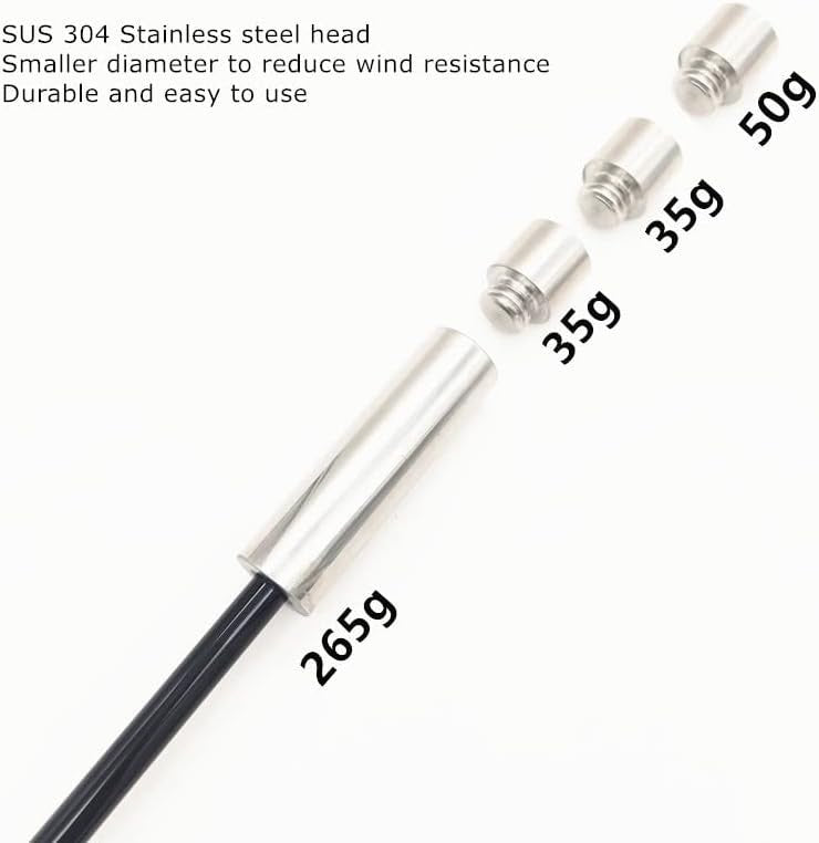 Golf Swing Speed Trainer 4 in 1 Adjustable Weighted Stick 45"