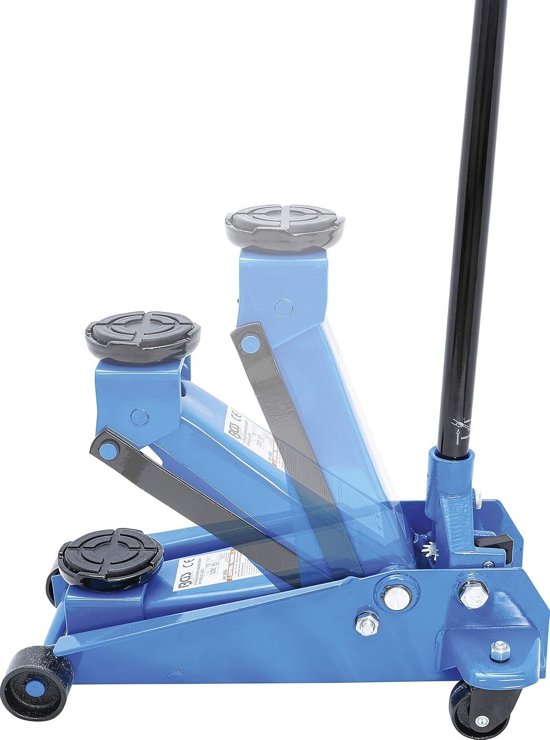 3 Ton Hydraulic Floor Jack Heavy Duty 130–465mm Steel Trolley Lift Blue