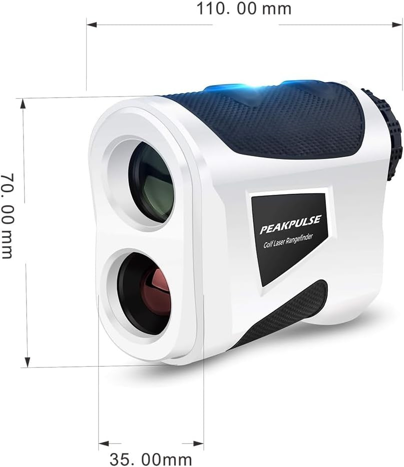 Golf Laser Rangefinder 600 Yards Slope Flag Lock Vibration 6X Zoom