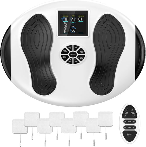 EMS TENS Foot Massager for Pain Circulation Neuropathy 99 Levels