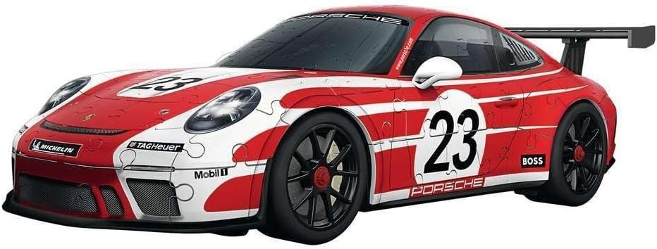 3D Racing Car Puzzle 108 Piece Sports Car Model Kit Collectible