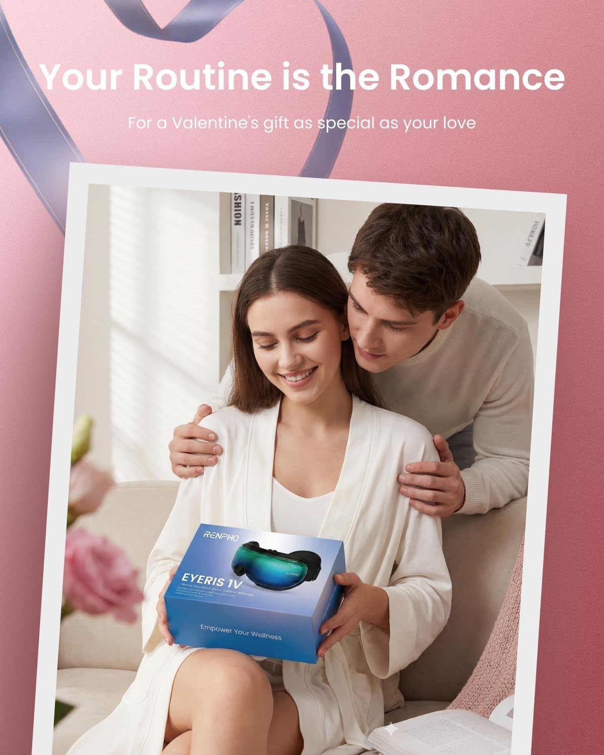 Heated Eye Massager Bluetooth Sleep Mask Dry Eye Strain Relief