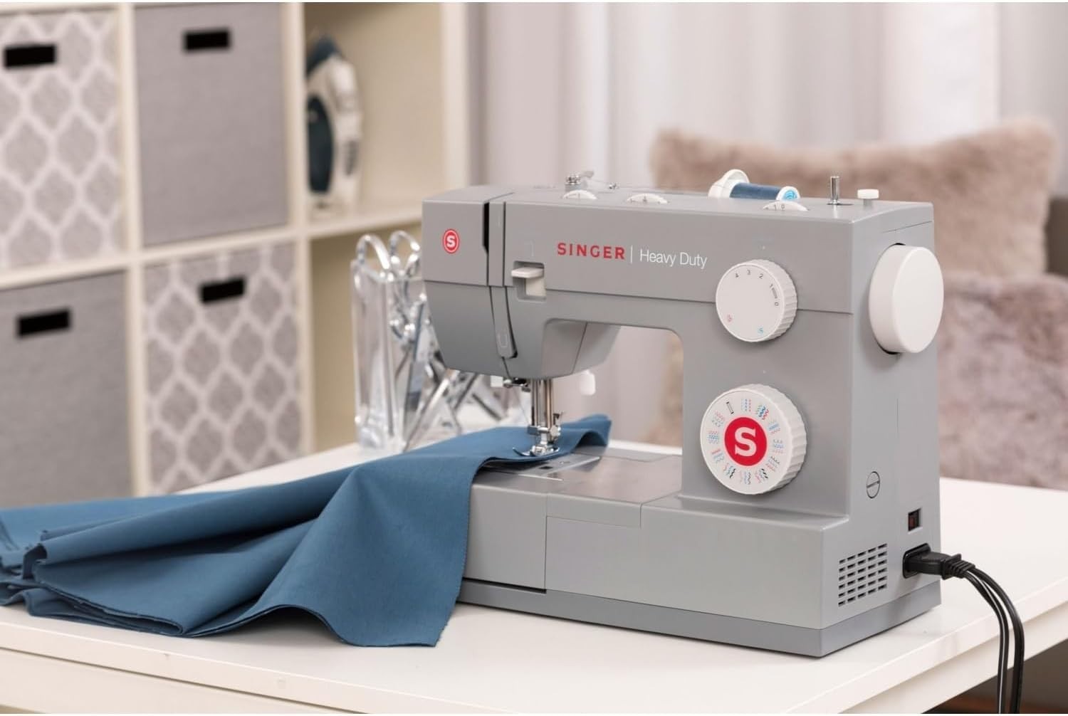Heavy Duty Sewing Machine Stainless Steel Electric Home Sewing