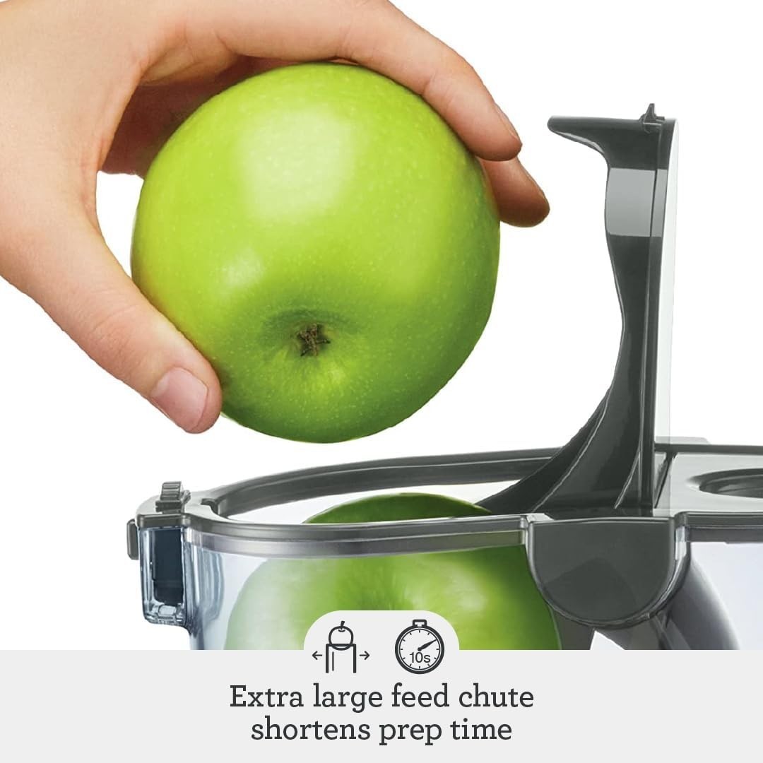 Slow Cold Press Juicer 3.5in Wide Chute Quiet Motor High Yield