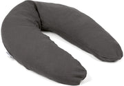 Pregnancy Body Pillow 180cm Maternity Nursing Support Organic Cotton Grey