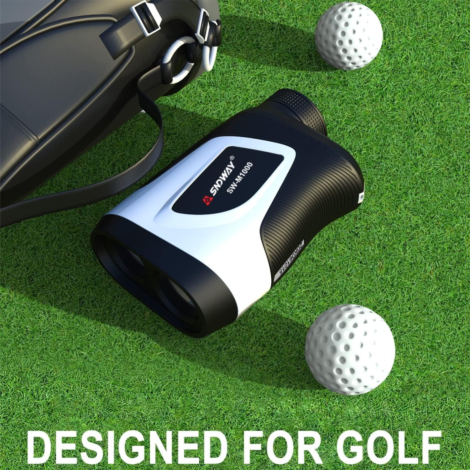 Golf Rangefinder 756 Yards Slope Flag Lock Vibration Rechargeable