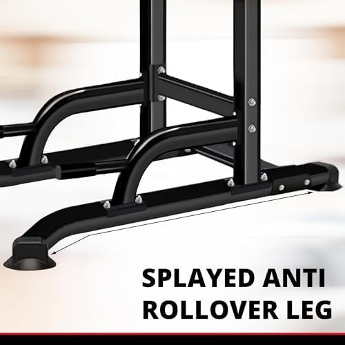 Adjustable Power Tower Pull Up Dip Station Multi Gym Strength Training