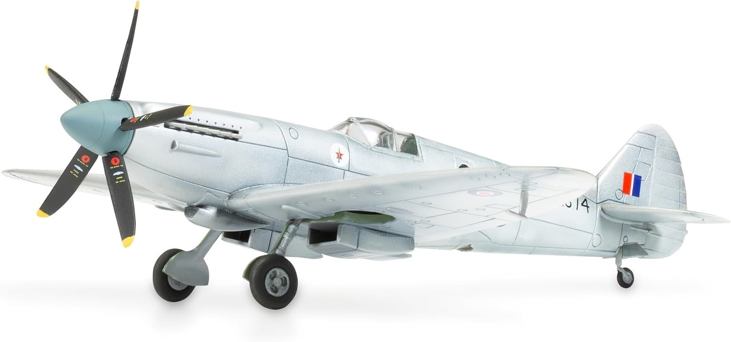 1:72 Supermarine Spitfire PR.XIX Recon Plane Model Kit – Unpainted Build