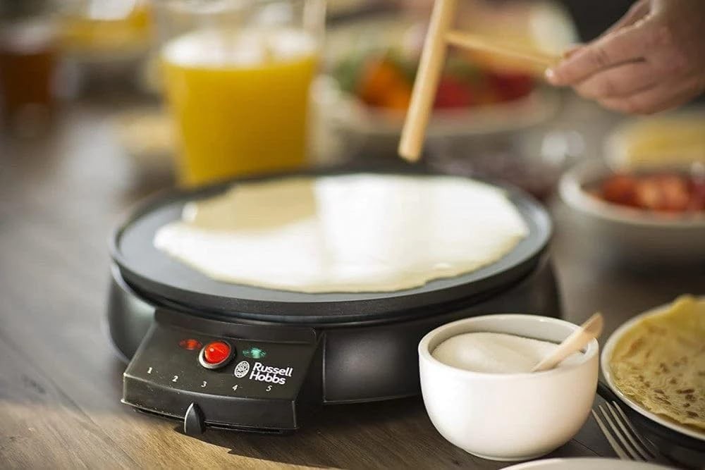 30cm Non-Stick Electric Crepe & Pancake Maker 1200W with Tools