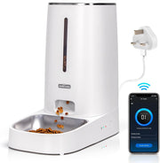 4L WiFi Automatic Cat Feeder Smart App Control Food Dispenser Timer