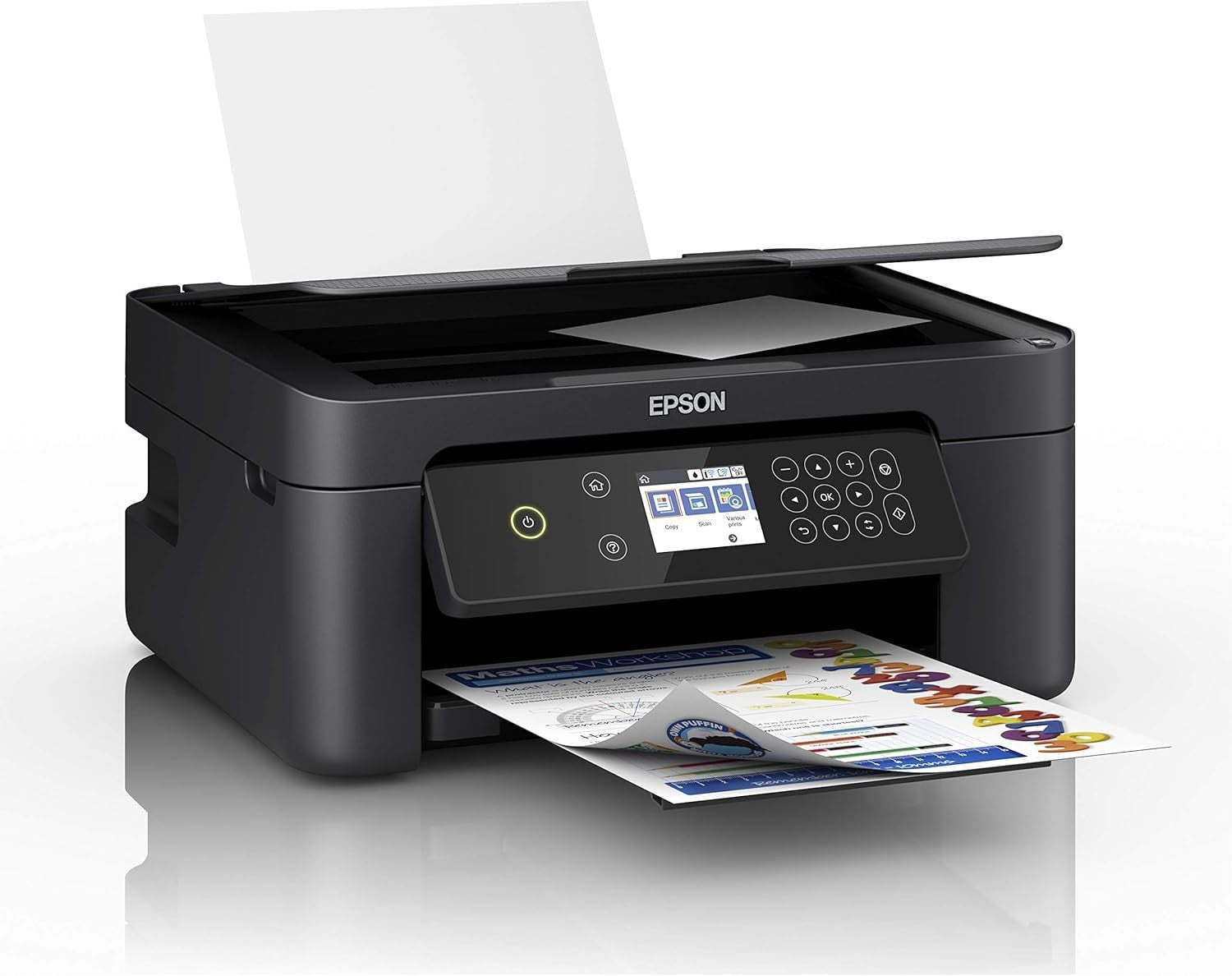 Expression Home XP-4100 Wi-Fi 3-in-1 Printer with Scan & Copy, Black