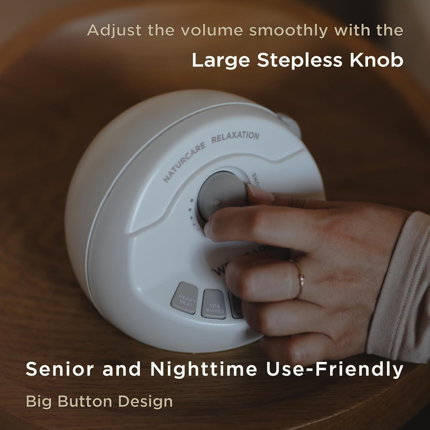 White Noise Machine 7 Nature Sounds Baby Kids Adult Sleep Timer