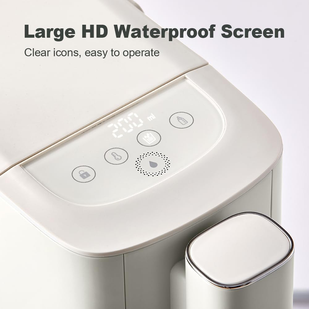 Instant Hot Water Dispenser 3L | Touch Screen 6 Temp Presets Fast Boil