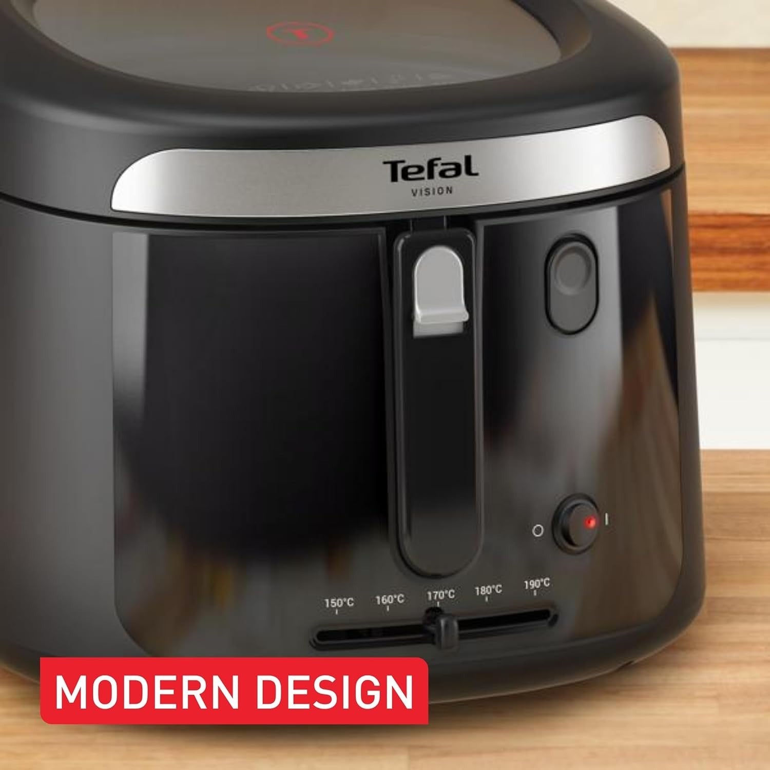 3L Deep Fat Fryer 1900W Extra Large Viewing Window Adjustable Temp