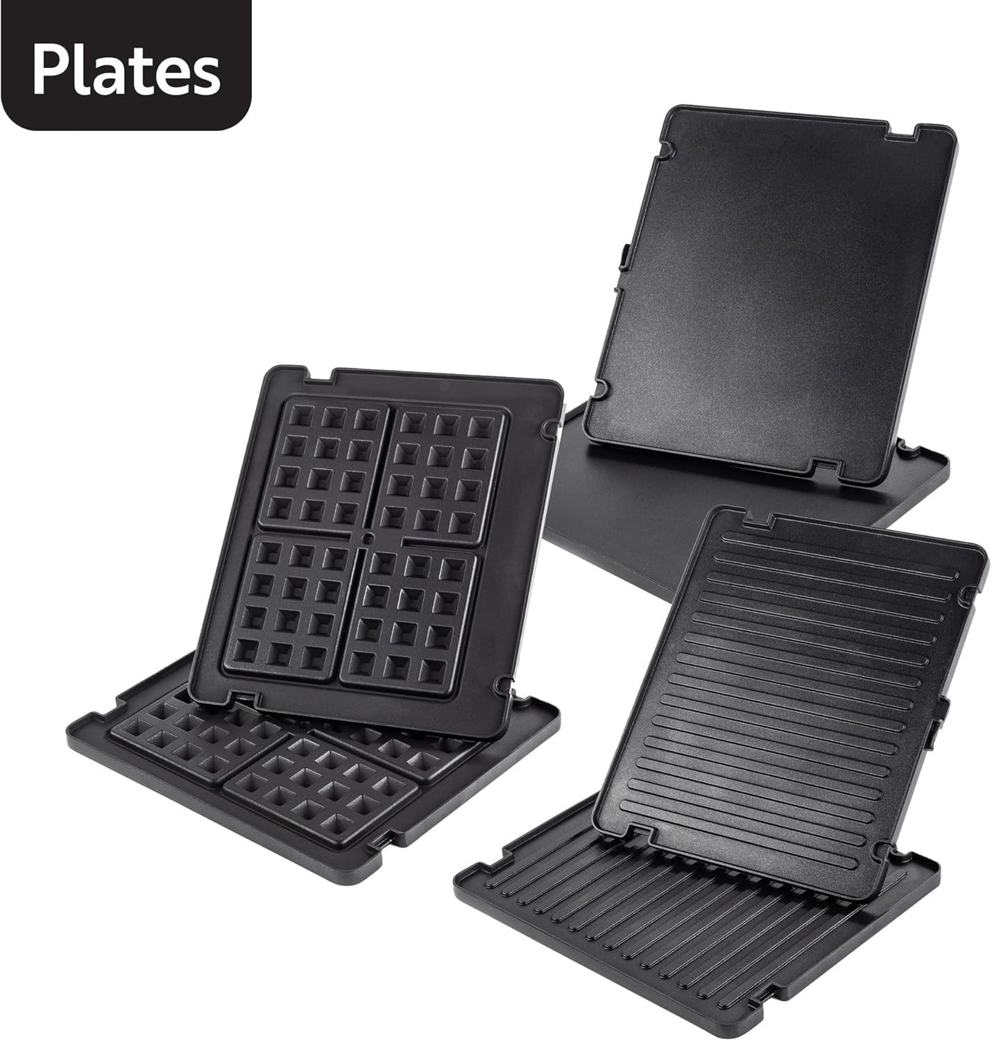 Electric Grill Panini Press Toastie Maker 12 Pre-Set Functions Dual Control