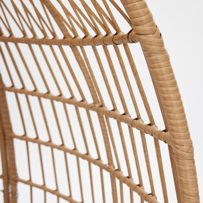 Luxury Rattan Egg Chair Indoor Outdoor Garden Furniture with Cushions & Cover