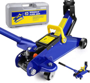 2 Ton Low Profile Hydraulic Floor Jack with Case 135–320mm Heavy Duty Car Lift