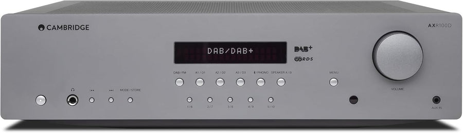 HiFi Stereo Receiver 100W Bluetooth DAB FM USB Optical Coaxial Phono Stage