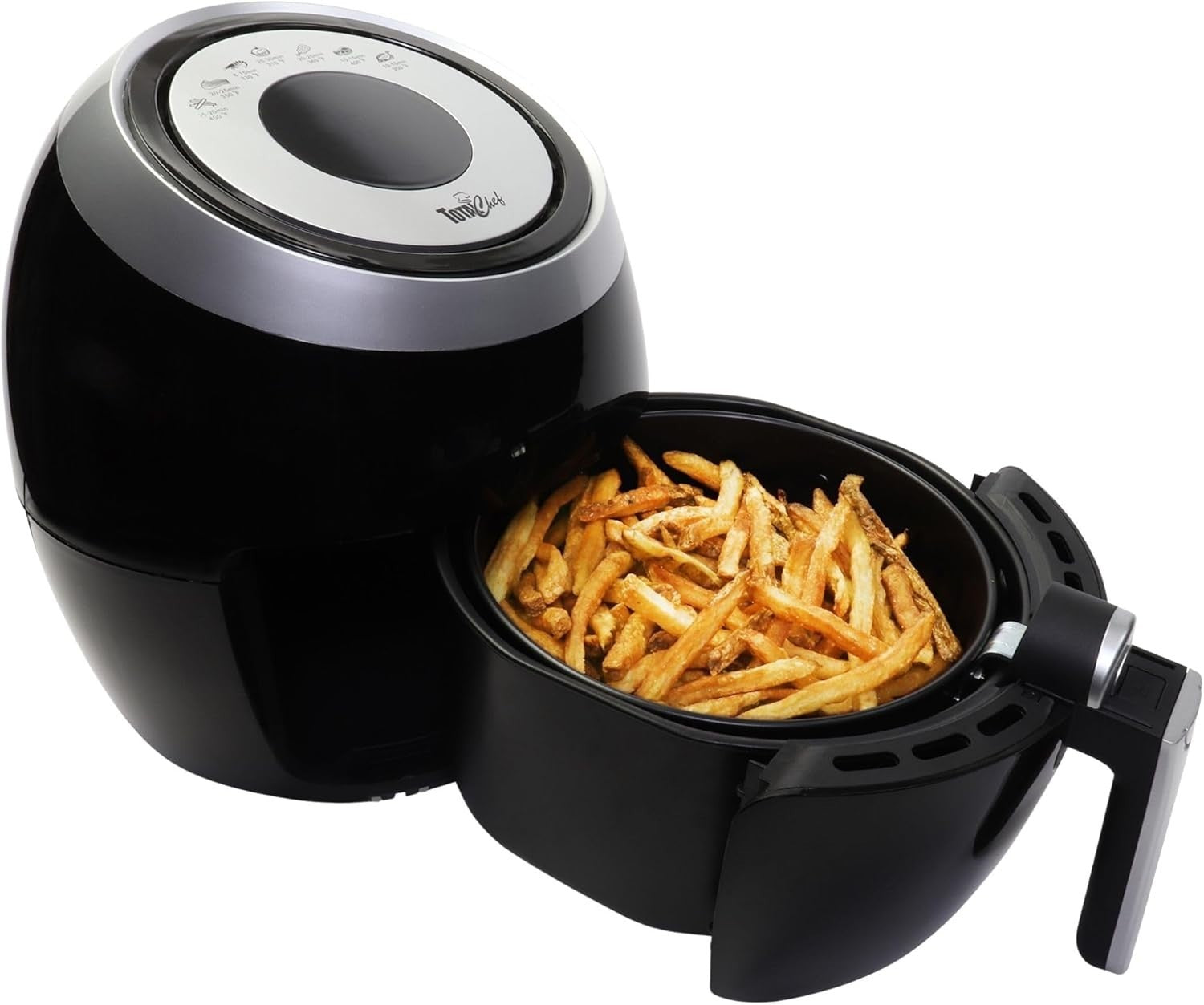 3.6L Compact Digital Air Fryer | Rapid Air Circulation | 7 Presets | Low-Oil