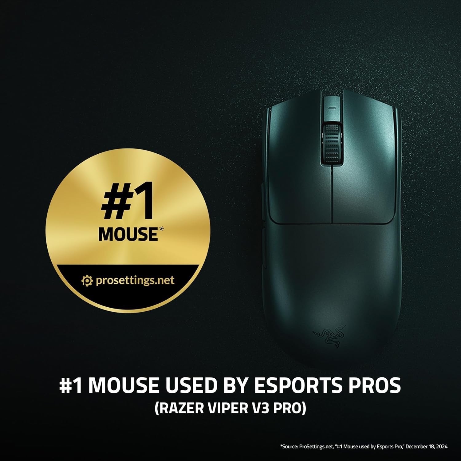 Ultra Light Wireless Esports Mouse 35K DPI 8K Polling Precision Gaming