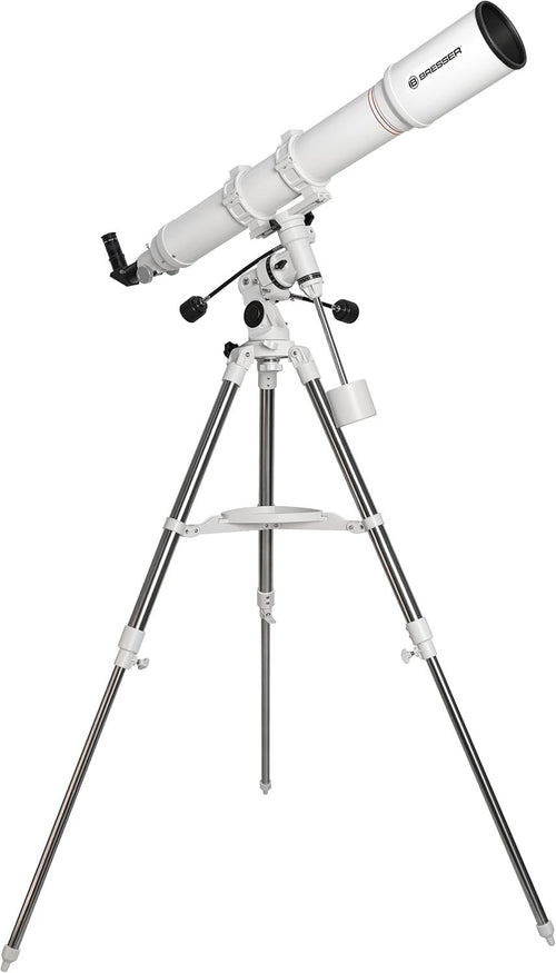 102/1000 EQ3 Refractor Telescope White with Tripod High Power Viewing