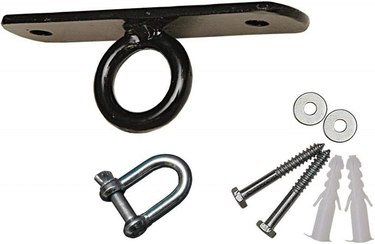 4FT Filled Boxing Punch Bag Set Gloves Chain Ceiling Mount