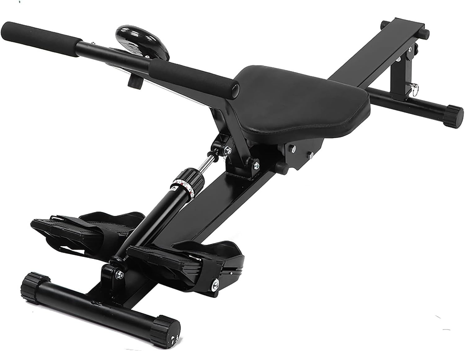 Magnetic Rowing Machine Foldable Quiet Resistance LCD Home Rower 120KG