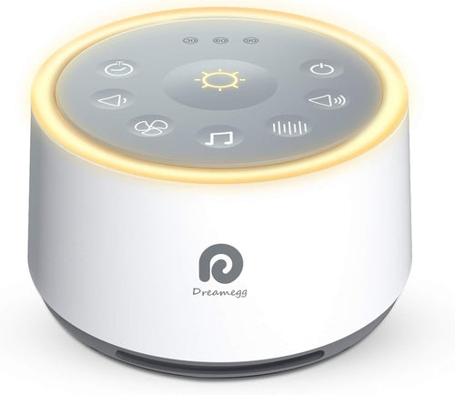 White Noise Machine for Baby & Adult, 24 Nature Sounds, Night Light