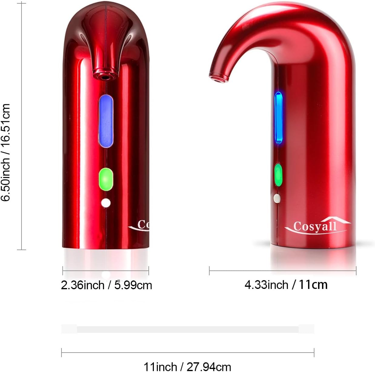 Electric Wine Aerator Dispenser Automatic Pourer Rechargeable Red Party Gift