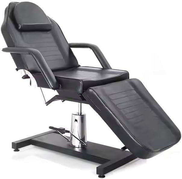Hydraulic Tattoo & Massage Bed Height Adjustable Reclining Salon Therapy Table