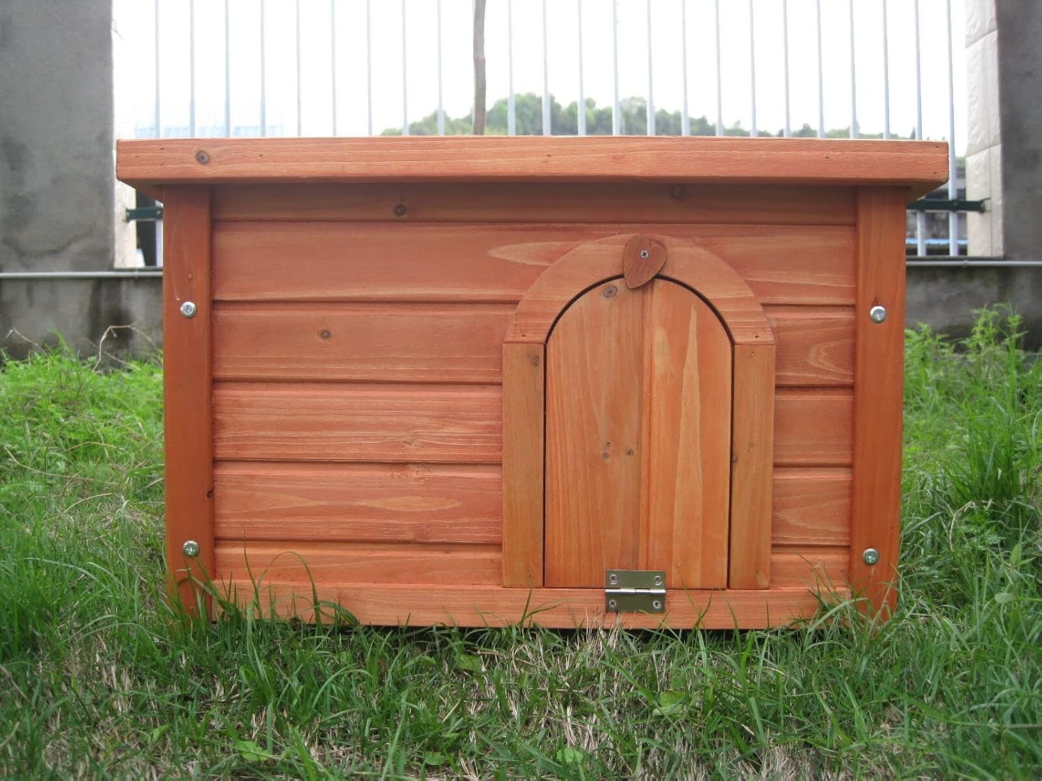 Deluxe Wooden Rabbit Hide House Outdoor Guinea Pig Shelter Small Pet Hut