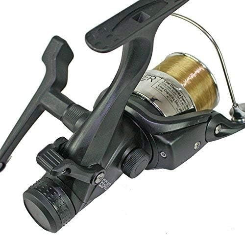 12FT Carp Fishing 3 Rod Reel Pod Net Mat Tackle Full Set