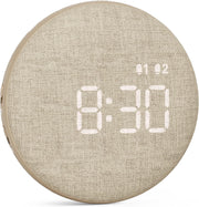 Vibrating Alarm Clock for Heavy Sleepers Portable Bed Shaker Rechargeable