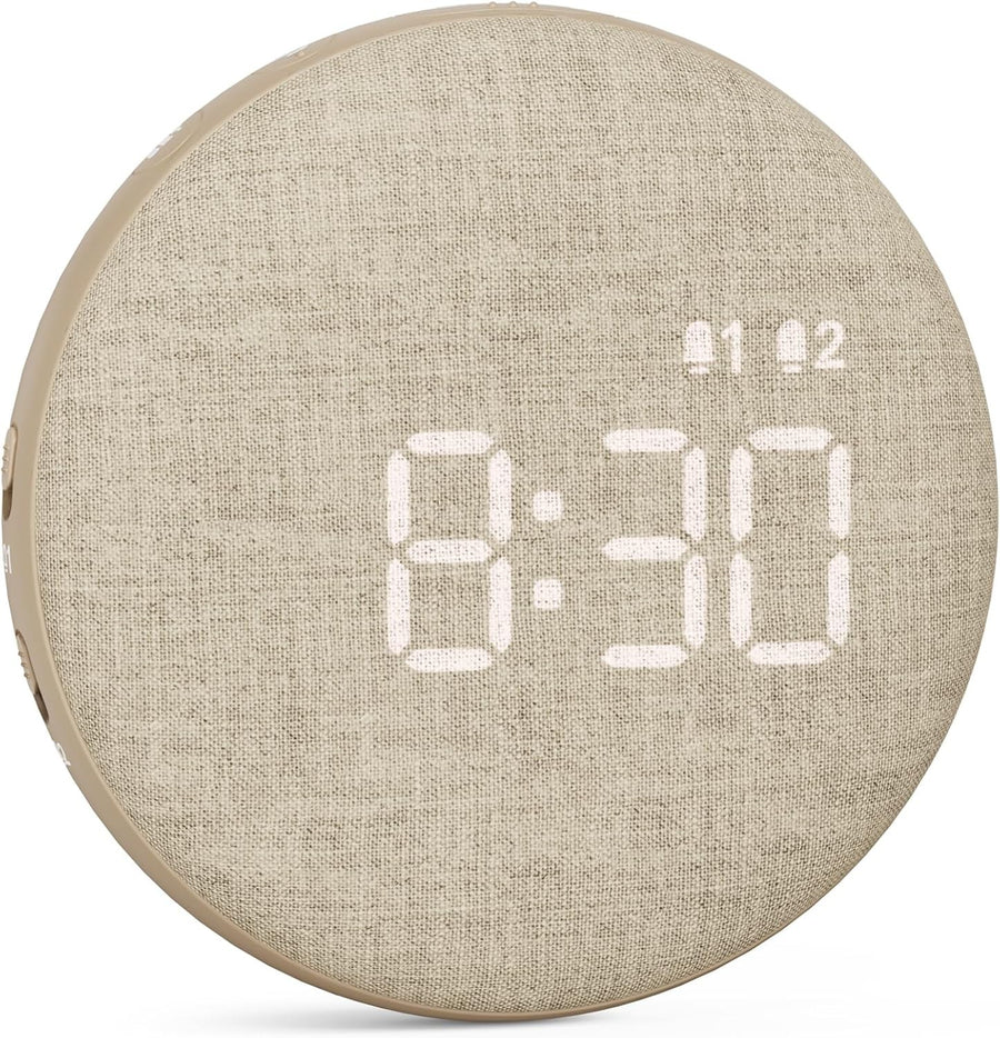 Vibrating Alarm Clock for Heavy Sleepers Portable Bed Shaker Rechargeable