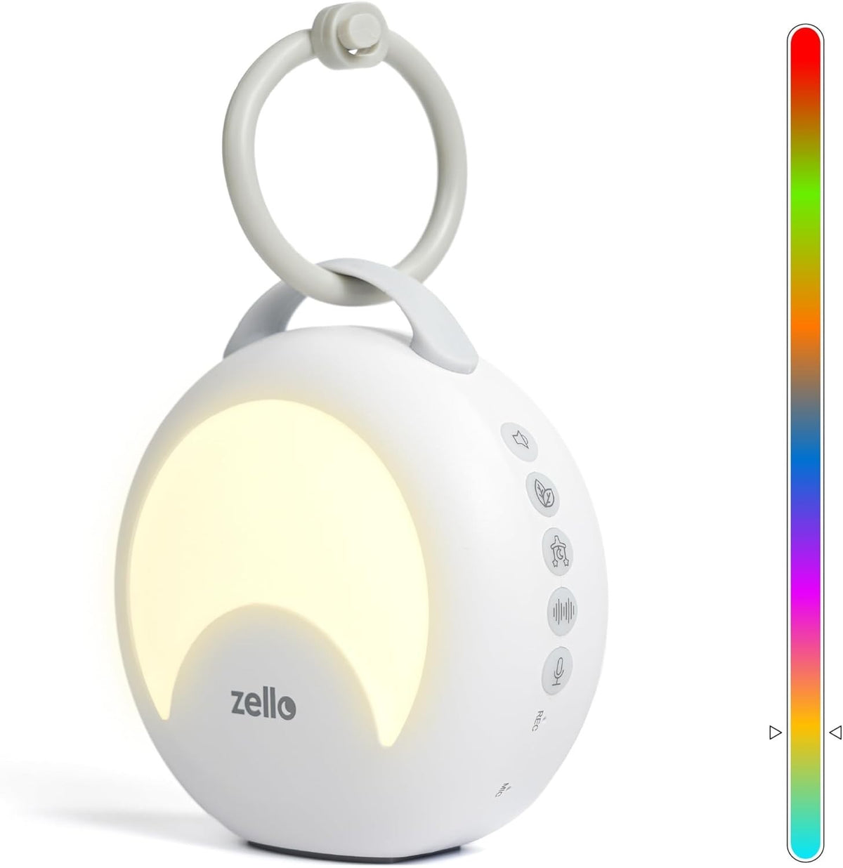 Portable Baby White Noise Machine Night Light Rechargeable Travel Sleep Aid