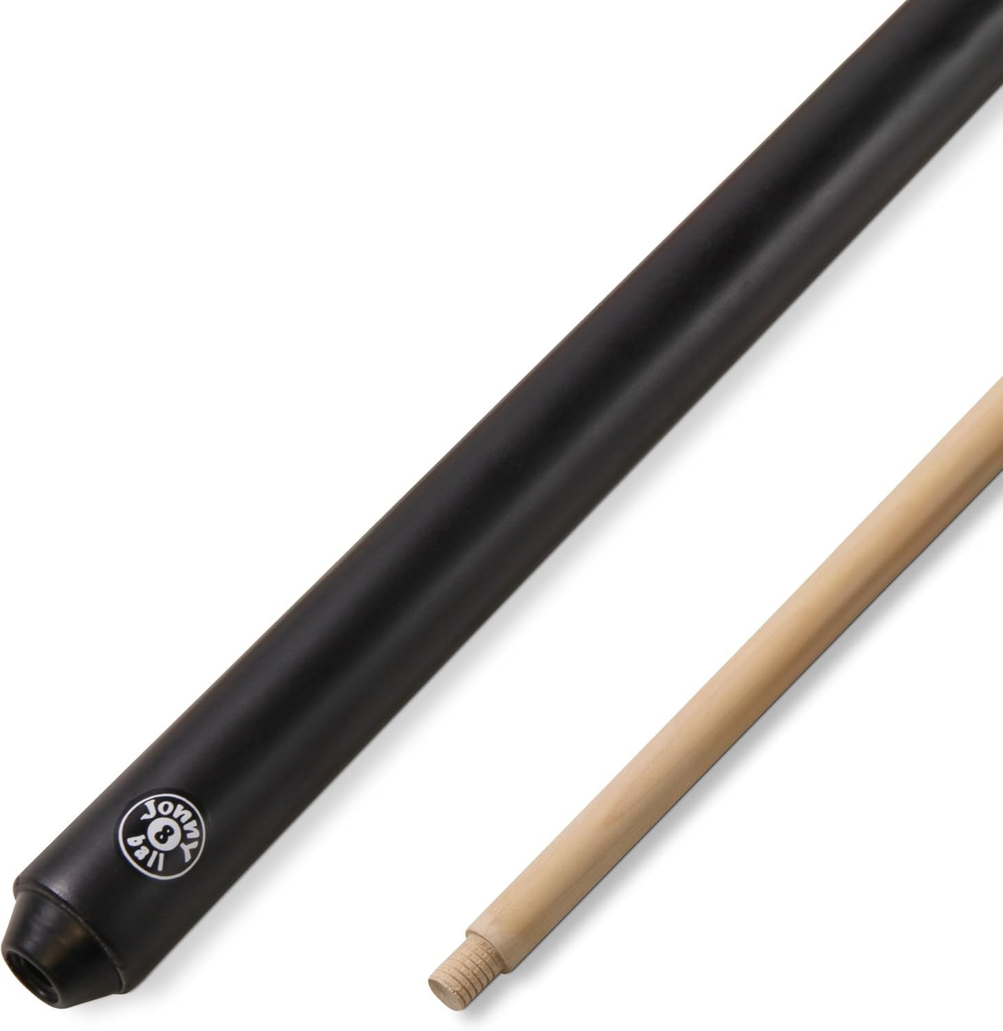 Transportable Cue Rest Stick 57in Hardwood 2pc Snooker Pool Bridge Head